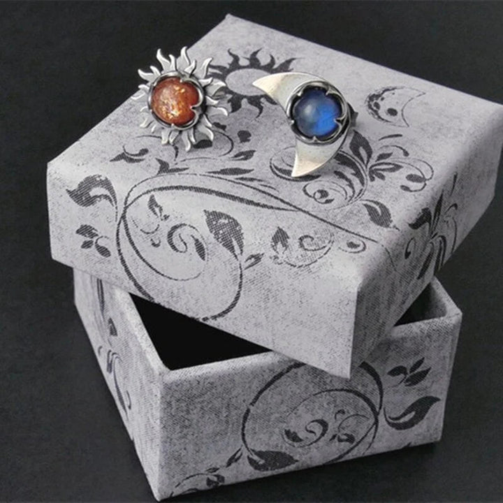 Ohrringe Mond und Sonne