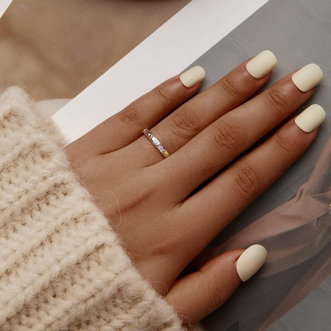 Sterling-Silberring mit Pfoten-Design