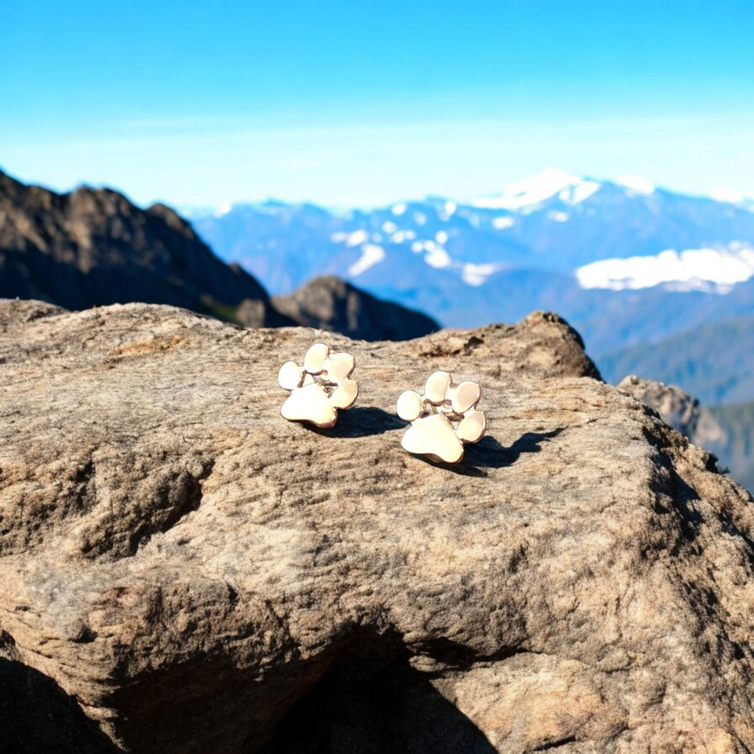 Hypoallergene Pfotenohrringe