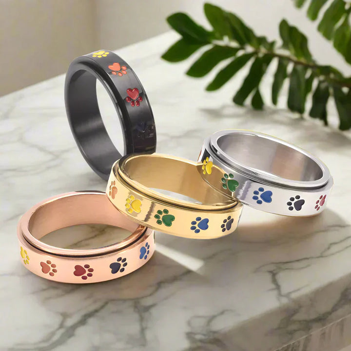 Drehbarer Antistressring für Pfoten